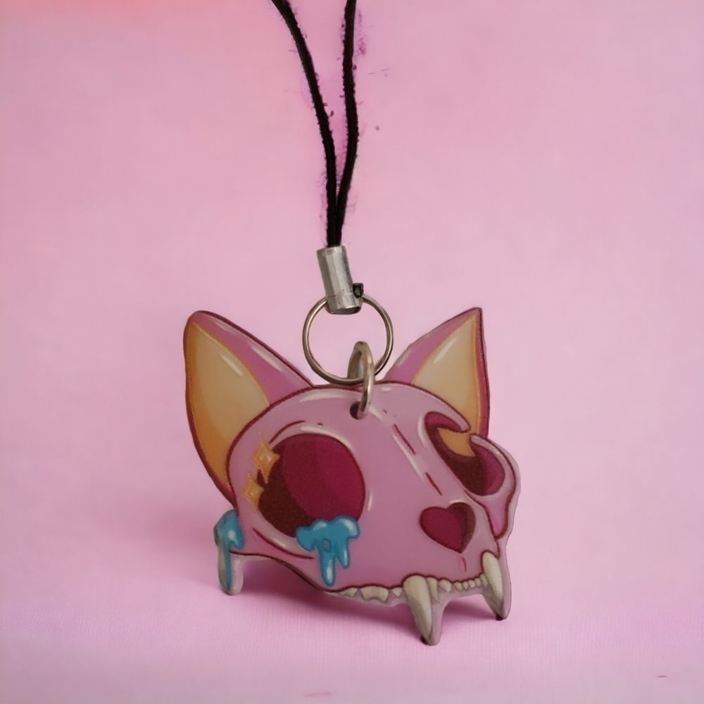 4/$15 🎃🐈Halloween Cat Phone Charm🐈🎃